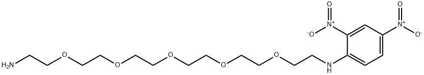 DNP-PEG5-NH2 Struktur