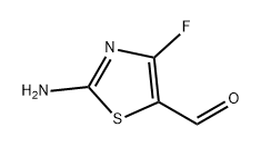 5-Thiazolecarboxaldehyde, 2-amino-4-fluoro- Struktur