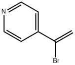 Pyridine, 4-(1-bromoethenyl)- Struktur