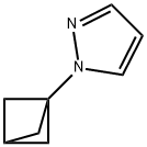 1H-Pyrazole, 1-bicyclo[1.1.1]pent-1-yl- Struktur