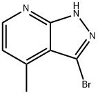 3-Bromo-4-methyl-1H-pyrazolo[3,4-b]pyridine Struktur