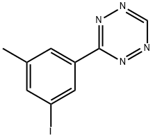 3-(3-iodo-5-methylphenyl)-1,2,4,5-tetrazine Struktur