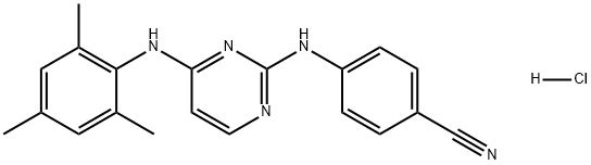 Dapivirine HCl Struktur