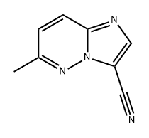 Imidazo[1,2-b]pyridazine-3-carbonitrile, 6-methyl- Struktur