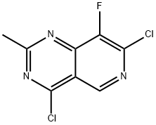 4,7-二氯-8-氟-2-甲基吡啶[4,3-D]嘧啶, 2454397-79-4, 結構式