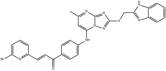 化合物 ANTIPROLIFERATIVE AGENT-5, 2459892-41-0, 結(jié)構(gòu)式