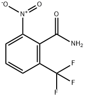 Benzamide, 2-nitro-6-(trifluoromethyl)- Struktur