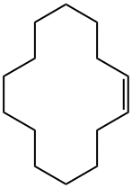 Cyclotetradecene, (1Z)- Struktur