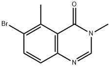 4(3H)-Quinazolinone, 6-bromo-3,5-dimethyl- Struktur