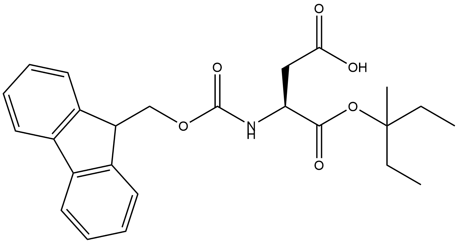 Fmoc-Asp-OMPe Struktur