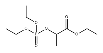 Propanoic acid, 2-[(diethoxyphosphinyl)oxy]-, ethyl ester