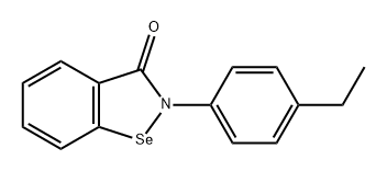 1,2-Benzisoselenazol-3(2H)-one, 2-(4-ethylphenyl)-|化合物 FBA-IN-1