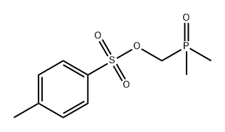 Methanol, 1-(dimethylphosphinyl)-, 1-(4-methylbenzenesulfonate) Struktur