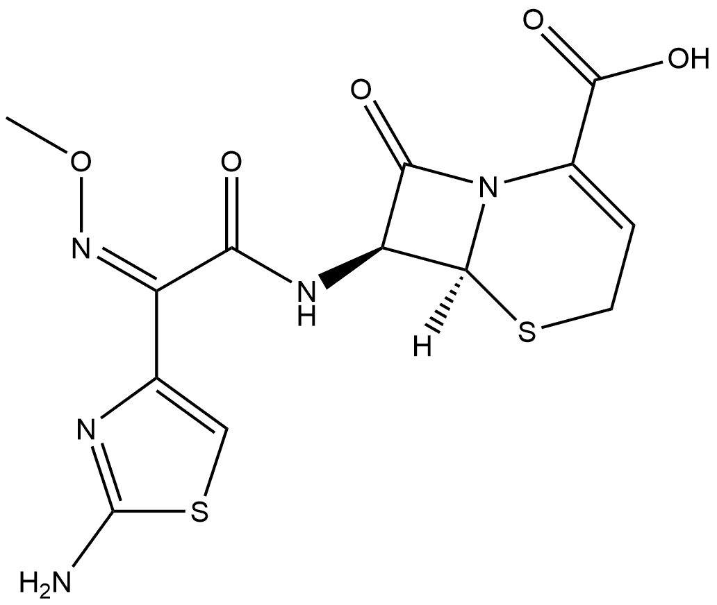 Ceftizoxime Impurity 40 Struktur