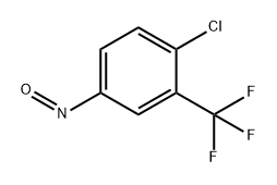 Benzene, 1-chloro-4-nitroso-2-(trifluoromethyl)- Struktur