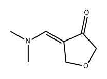 3(2H)-Furanone, 4-[(dimethylamino)methylene]dihydro-, (4E)- Struktur