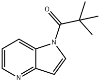 2,2-Dimethyl-1-(1H-pyrrolo[3,2-b]pyridin-1-yl)-1-propanone Struktur