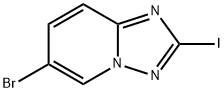 [1,2,4]Triazolo[1,5-a]pyridine, 6-bromo-2-iodo- Struktur