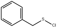 Benzenemethanesulfenyl chloride Struktur