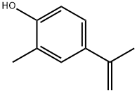 Phenol, 2-methyl-4-(1-methylethenyl)- Struktur