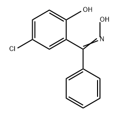 Methanone, (5-chloro-2-hydroxyphenyl)phenyl-, oxime