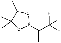 1,3,2-Dioxaborolane, 4,4,5-trimethyl-2-[1-(trifluoromethyl)ethenyl]- Struktur