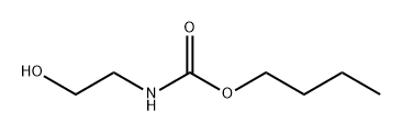 Carbamic acid, N-(2-hydroxyethyl)-, butyl ester Struktur