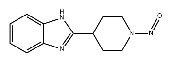 1H-Benzimidazole, 2-(1-nitroso-4-piperidinyl)- Struktur