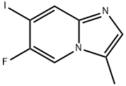 Imidazo[1,2-a]pyridine, 6-fluoro-7-iodo-3-methyl- Struktur