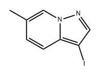 Pyrazolo[1,5-a]pyridine, 3-iodo-6-methyl- Struktur