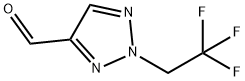 2-(2,2,2-Trifluoroethyl)-2H-1,2,3-triazole-4-carboxaldehyde Struktur