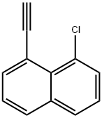 Naphthalene, 1-chloro-8-ethynyl- Struktur