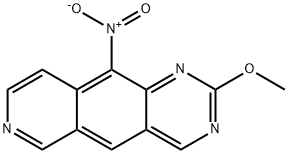 Pyrido[3,4-g]quinazoline, 2-methoxy-10-nitro- Struktur