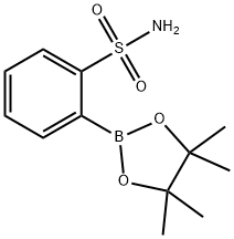 Benzenesulfonamide, 2-(4,4,5,5-tetramethyl-1,3,2-dioxaborolan-2-yl)- Struktur