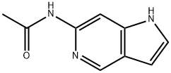 N-(1H-pyrrolo[3,2-c]pyridin-6-yl)acetamide Struktur