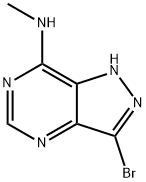 3-Bromo-N-methyl-1H-pyrazolo[4,3-d]pyrimidin-7-amine Struktur