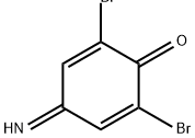 2,5-Cyclohexadien-1-one, 2,6-dibromo-4-imino- Struktur