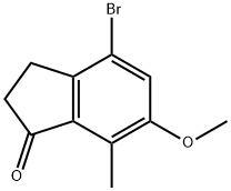 1H-Inden-1-one, 4-bromo-2,3-dihydro-6-methoxy-7-methyl-