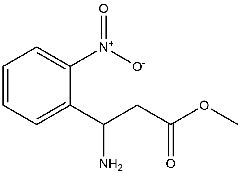 Benzenepropanoic acid, β-amino-2-nitro-, methyl ester