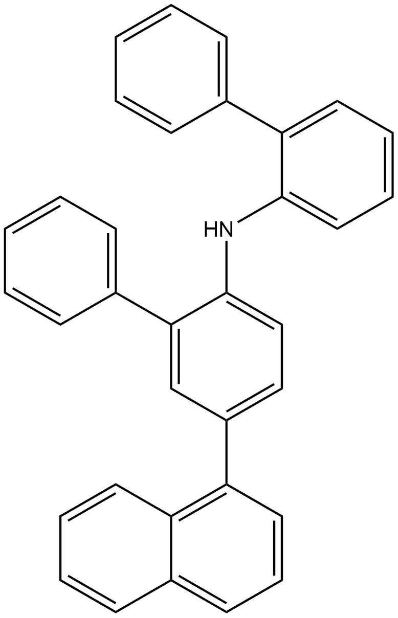 N-([1,1'-biphenyl]-2-yl)-5-(naphthalen-1-yl)-[1,1'-biphenyl]-2-amine Struktur