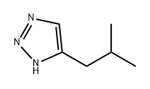 1H-1,2,3-Triazole, 5-(2-methylpropyl)- Struktur