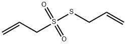 2-Propene-1-sulfonothioic acid, S-2-propen-1-yl ester Struktur