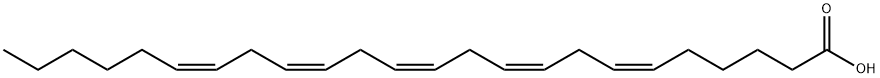 6(Z),9(Z),12(Z),15(Z),18(Z)-Tetracosapentaenoic acid Struktur