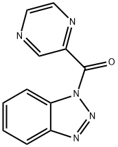 Methanone, 1H-benzotriazol-1-yl-2-pyrazinyl- Struktur