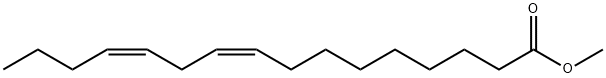 9,12-Hexadecadienoic acid, methyl ester, (Z,Z)- (8CI,9CI) Struktur