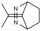 2,3-Diazabicyclo[2.2.1]hept-2-ene, 7-(1-methylethylidene)- Struktur