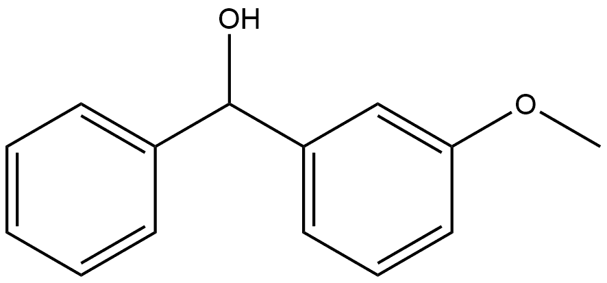 (R)-(3-methoxyphenyl)(phenyl)methanol Struktur