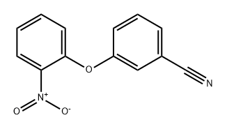 Benzonitrile, 3-(2-nitrophenoxy)- Struktur