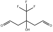 Pentanedial, 3-hydroxy-3-(trifluoromethyl)- Struktur