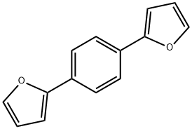 1,4-di(furan-2-yl)benzene Struktur